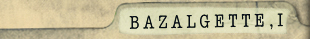 Bazalgette, I