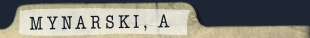 Mynarski, A