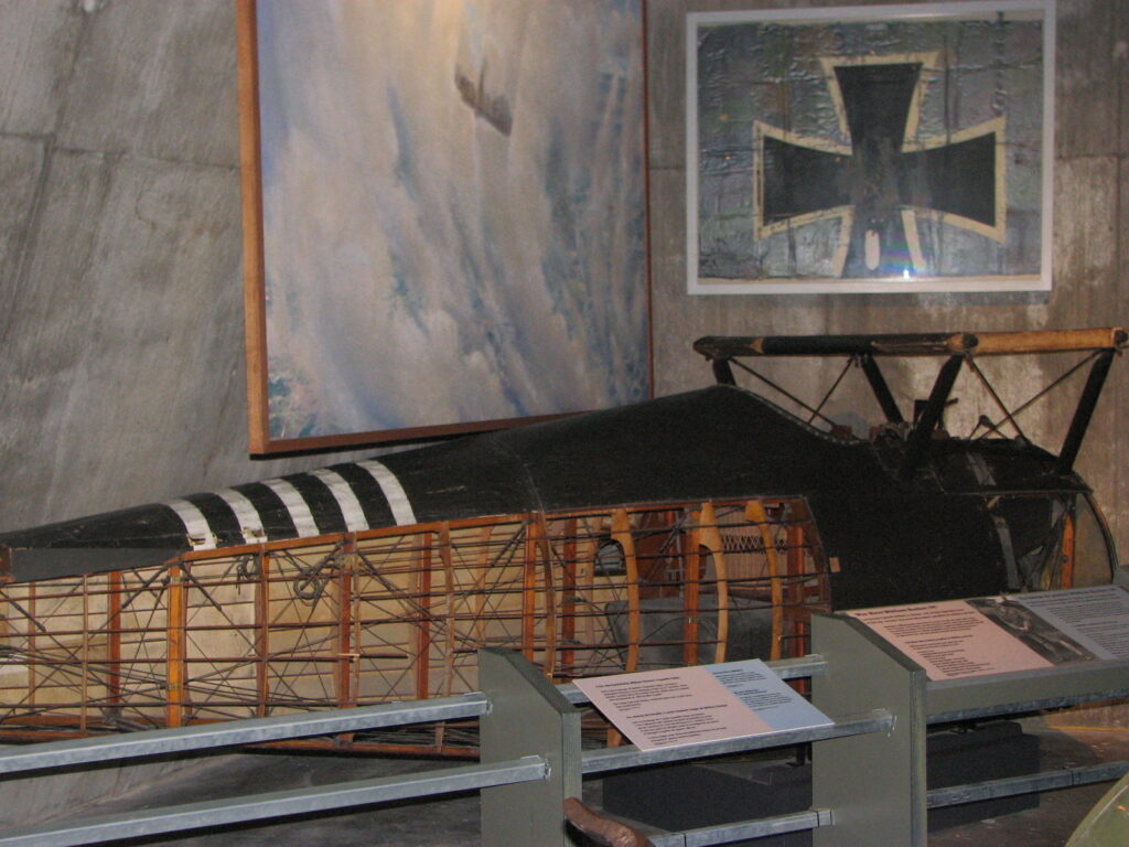Fuselage de l&#039;avion de Barker