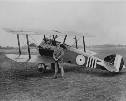 William Barker et son Sopwith Snipe