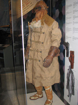 Uniforme typique d&#039;un aviateur de la Première Guerre mondiale