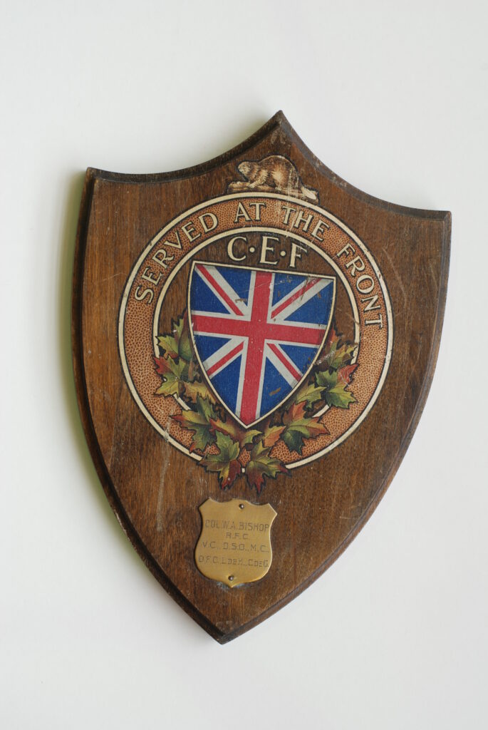 Plaque de service de Billy Bishop