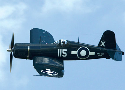 Replica of Lt. Gray&#039;s Corsair