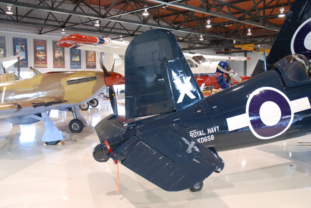 Corsair starboard tail