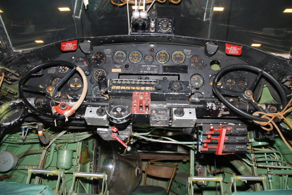 Canso cockpit