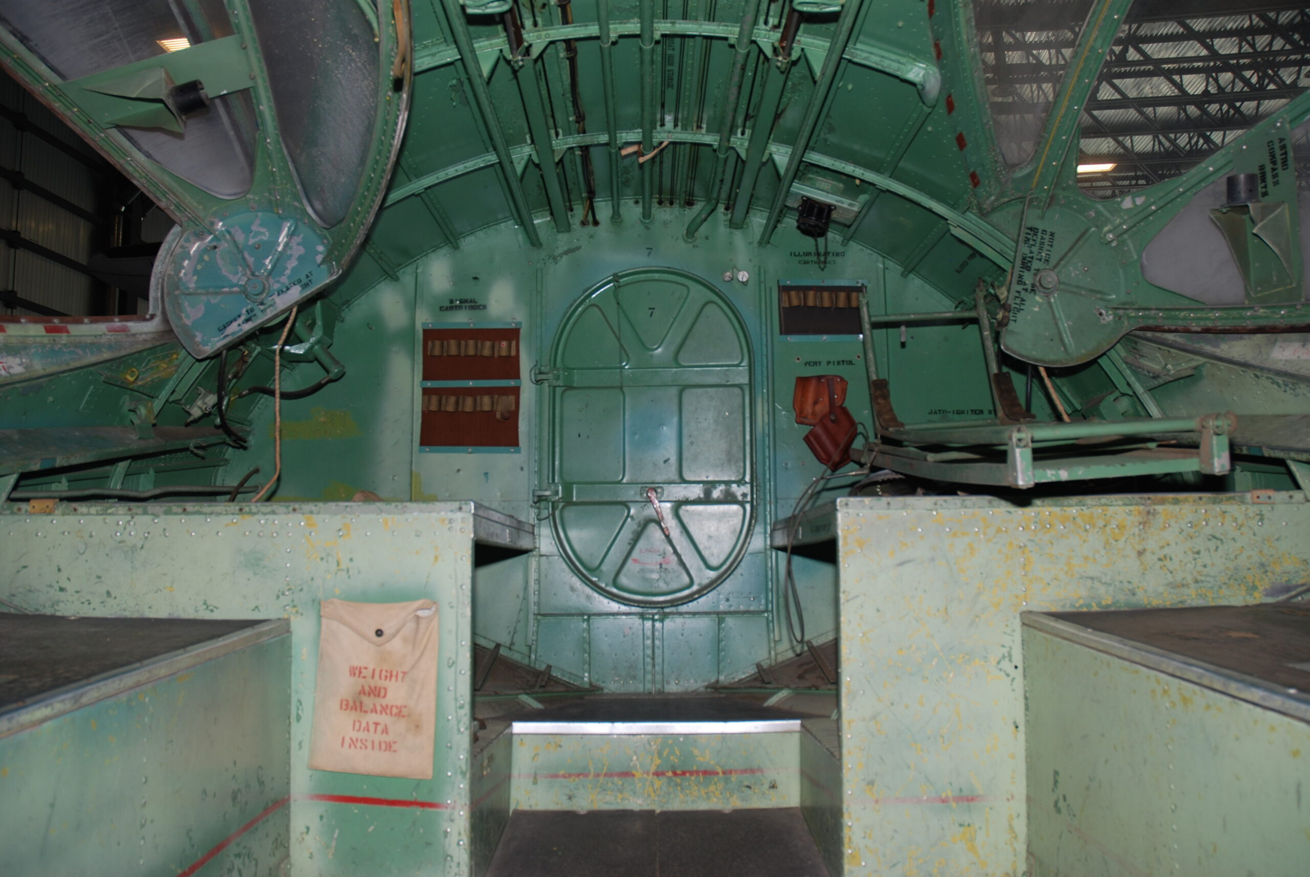 Canso, vue vers l&#039;arrière à partir de la coupole d&#039;observation