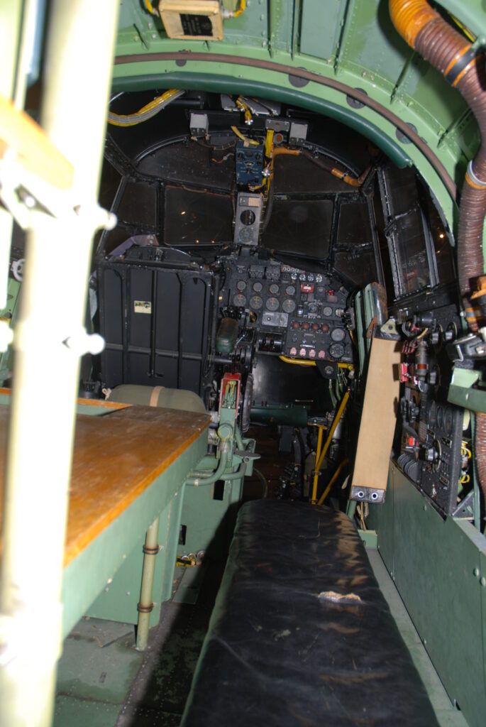 Poste de pilotage d&#039;un Lancaster