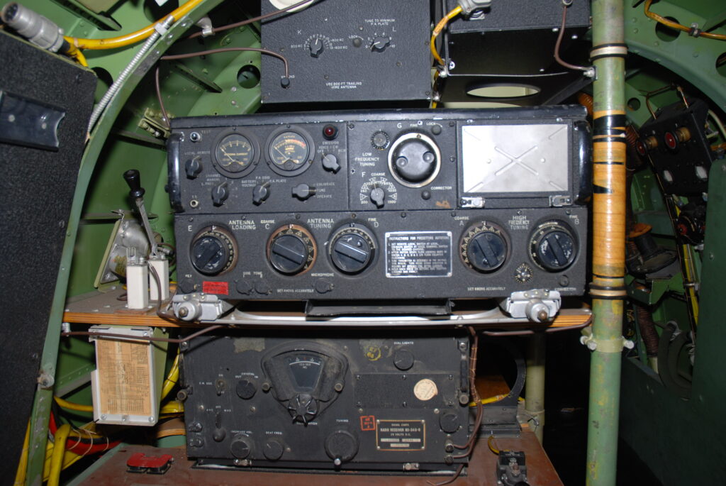Poste de radiotélégraphie d&#039;un Lancaster