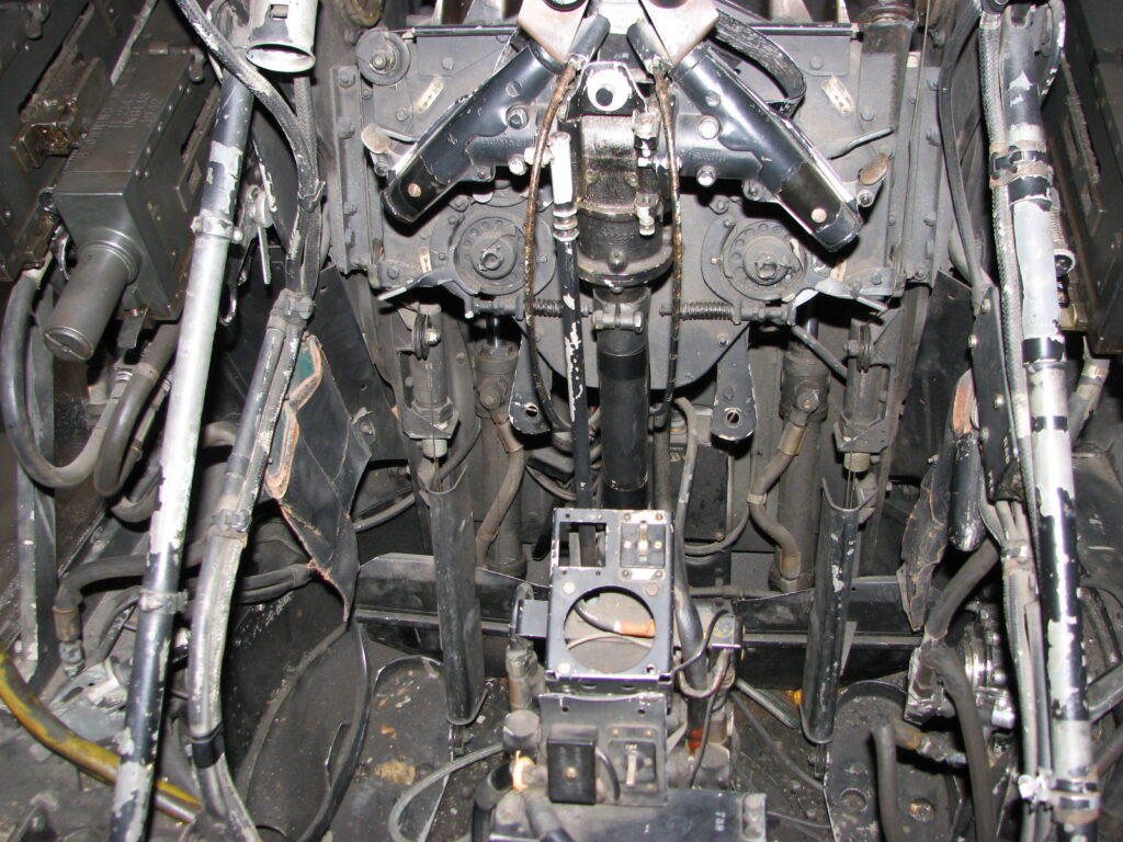 Tourelle du mitrailleur arrière d&#039;un Lancaster
