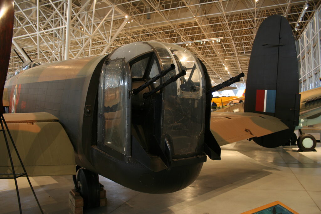 Arrière d&#039;un Lancaster